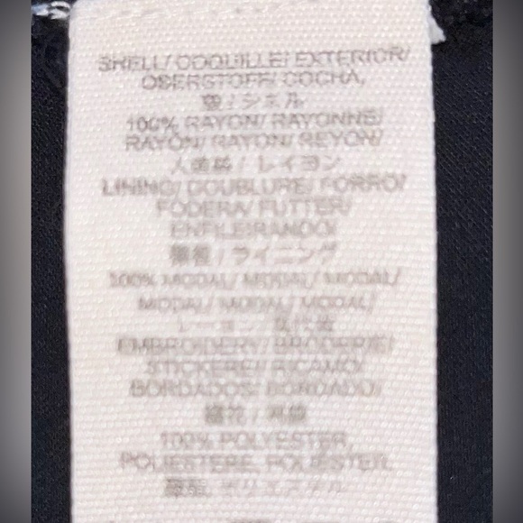 Free People Black Floral Embroidered Mia Small Tunic Dress - Picture 6 of 9